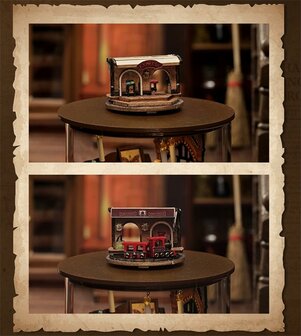 Dream Bottle Series - Magic Time - Mini Dollhouse detail deksel