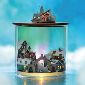Dream Bottle Series - Magic Light - Mini Dollhouse op het ijs