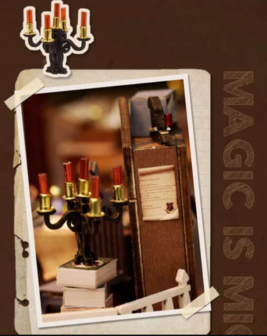 Dream Bottle Series - Magic House - Mini Dollhouse detail