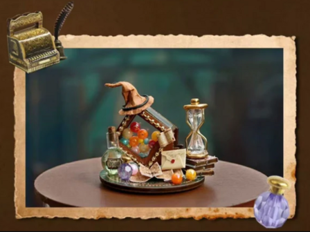 Dream Bottle Series - Magic Shop - Mini Dollhouse detail deksel