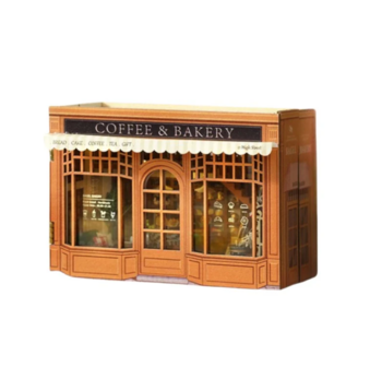 Mini Dollhouse - Shop - Bagel Time gesloten voorkant