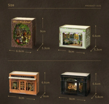 Mini Dollhouse - Shop - Bagel Time serie