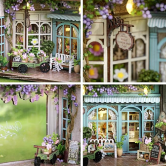Mini Dollhouse - Molly Garden details