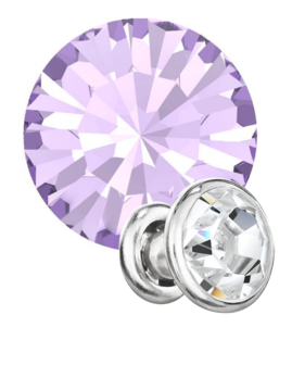 Preciosa Rivets silver - Violet 20310 (SS34)