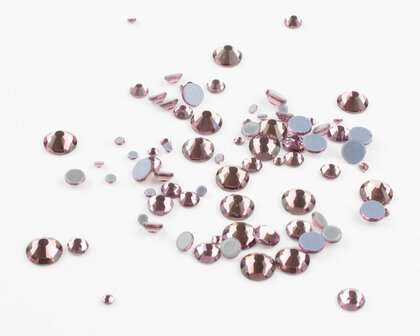 Light Amethyst SS12 Superior Glamour kwaliteit Hotfix steentjes zonder logo