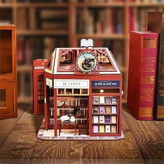 Mini Dollhouse - Shop - Bookstore voorkant