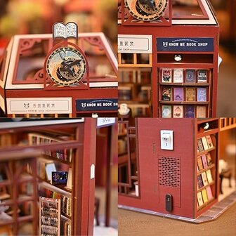 Mini Dollhouse - Shop - Bookstore details