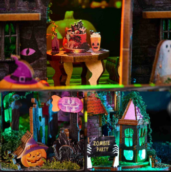 Mini Dollhouse - Halloween Night detail inrichting