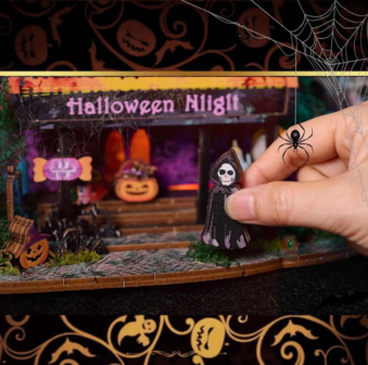 Mini Dollhouse - Halloween Night detail onderdeeltjes