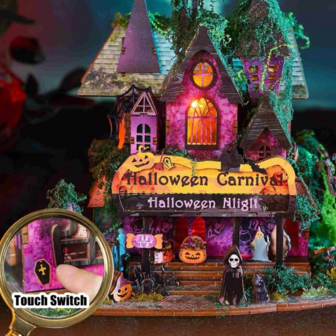 Mini Dollhouse - Halloween Night detail knopje