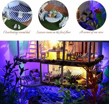Mini Dollhouse - Villa - Impression Hawaii onderwater verdieping