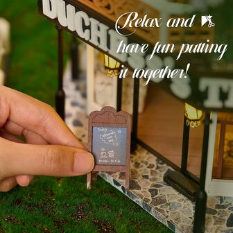 Mini Dollhouse - The Duchess&#039;s Tearoom detailfoto