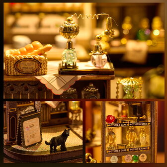 Mini Dollhouse - Shop - Magic Coffee Shop Star Punch detailfoto 2 interieur