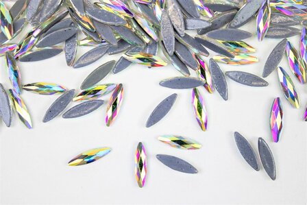 Rijstkorrel 11 mm Crystal Hotfix Rhinestones Superior kwaliteit  