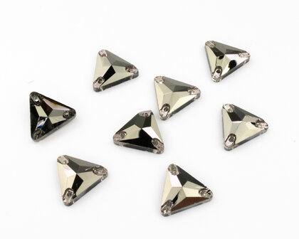 Naaistenen Triangle Black Diamond (12mm) per 8 stuks