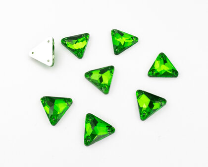 Naaistenen Triangle Fern Green (12mm) per 8 stuks