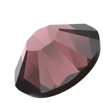 Burgundy (515) SS6 - Swarovski Xilion Rose 2038 Hotfix Flatback per 144 stuks