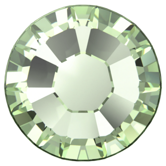 Chrysolite (238) SS8 - Swarovski Xilion Rose 2038 Hotfix Flatback per 144 stuks