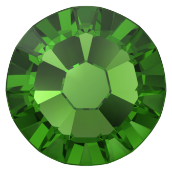 Fern Green (291) SS8 - Swarovski Xilion Rose 2038 Hotfix Flatback per 144 stuks