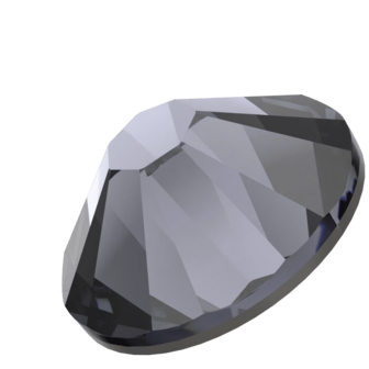 Graphite (253) SS6 - Swarovski Xilion Rose 2038 Hotfix Flatback per 144 stuks