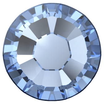 Light Sapphire (211) SS10 - Swarovski Xilion Rose 2038 Hotfix Flatback per 144 stuks