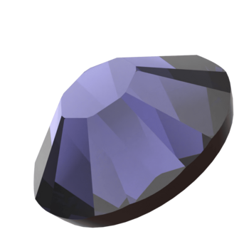 Purple Velvet (277) SS10 - Swarovski Xilion Rose 2038 Hotfix Flatback per 144 stuks