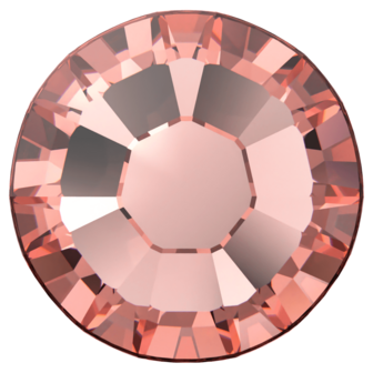 Rose Peach (262) SS6 - Swarovski Xilion Rose 2038 Hotfix Flatback per 144 stuks
