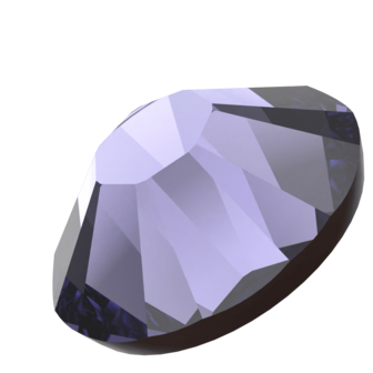 Tanzanite (539) SS6 - Swarovski Xilion Rose 2038 Hotfix Flatback per 144 stuks