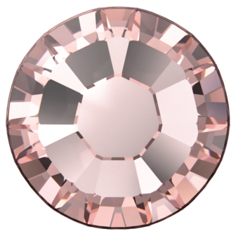 Vintage Rose (319) SS10 - Swarovski Xilion Rose 2038 Hotfix Flatback per 144 stuks