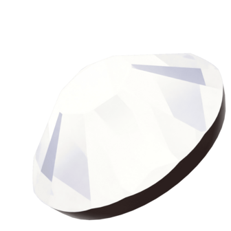 White Opal (234) SS8 - Swarovski Xilion Rose 2038 Hotfix Flatback per 144 stuks