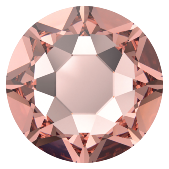Blush Rose (257) SS30 - Swarovski Xirius Rose 2078 Hotfix Flatback per 36 stuks