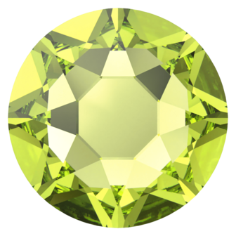 Citrus Green (337) SS40 - Swarovski Xirius Rose 2078 Hotfix Flatback per 36 stuks