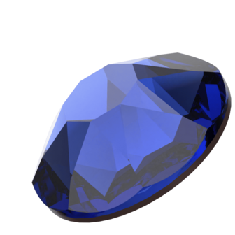 Cobalt (369) SS40 - Swarovski Xirius Rose 2078 Hotfix Flatback per 36 stuks
