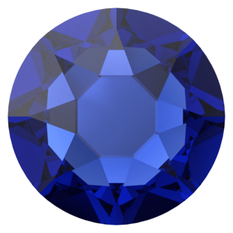 Cobalt (369) SS40 - Swarovski Xirius Rose 2078 Hotfix Flatback per 36 stuks