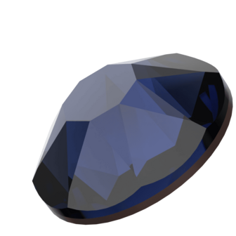 Dark Indigo (288) SS16 - Swarovski Xirius Rose 2078 Hotfix Flatback per 144 stuks