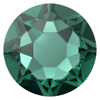 Emerald (205) SS16 - Swarovski Xirius Rose 2078 Hotfix Flatback per 144 stuks