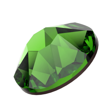 Fern Green (291) SS16 - Swarovski Xirius Rose 2078 Hotfix Flatback per 144 stuks