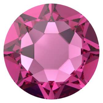 Fuchsia (502) SS16 - Swarovski Xirius Rose 2078 Hotfix Flatback per 144 stuks