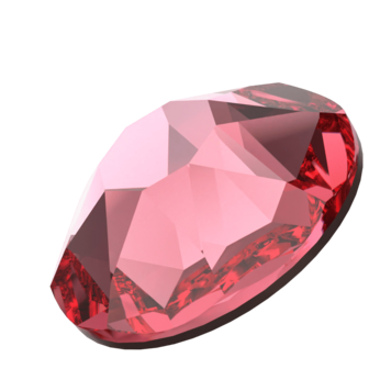 Indian Pink (289) SS40 - Swarovski Xirius Rose 2078 Hotfix Flatback per 36 stuks