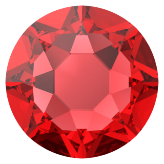Light Siam (227) SS34 - Swarovski Xirius Rose 2078 Hotfix Flatback per 36 stuks