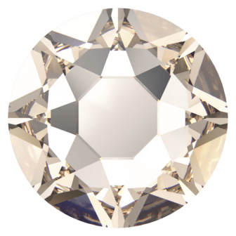 Light Silk (261) SS34 - Swarovski Xirius Rose 2078 Hotfix Flatback per 36 stuks