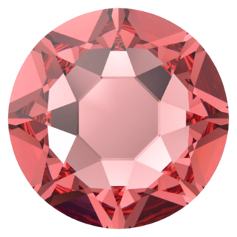 Padparadscha (542) SS30 - Swarovski Xirius Rose 2078 Hotfix Flatback per 36 stuks