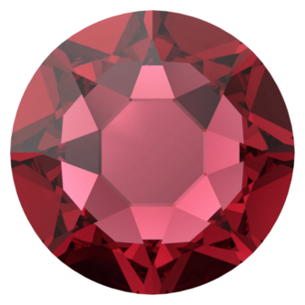 Ruby (501) SS16 - Swarovski Xirius Rose 2078 Hotfix Flatback per 144 stuks