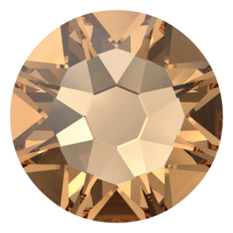 Light Colorado Topaz (246) SS40 - Swarovski Xirius Rose 2088 Non-Hotfix per 36 stuks