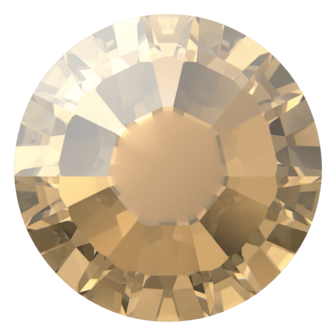Crystal Golden Shadow (001 GSHA) SS8 - Swarovski Xilion Rose 2038 Hotfix Flatback per 144 stuks