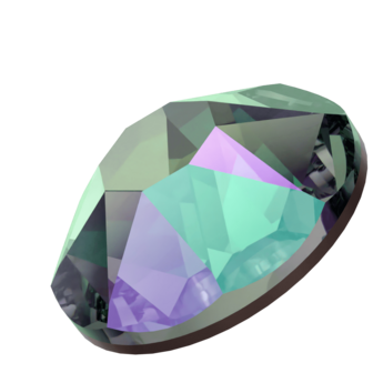 Crystal Paradise Shine (001 PARSH) SS10 - Swarovski Xilion Rose 2038 Hotfix Flatback per 144 stuks