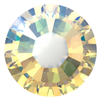 Crystal Shimmer (001 SHIM) SS10 - Swarovski Xilion Rose 2038 Hotfix Flatback per 144 stuks
