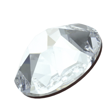 Crystal Blue Shade (001 BLSH) SS30 - Swarovski Xirius Rose 2078 Hotfix Flatback per 36 stuks