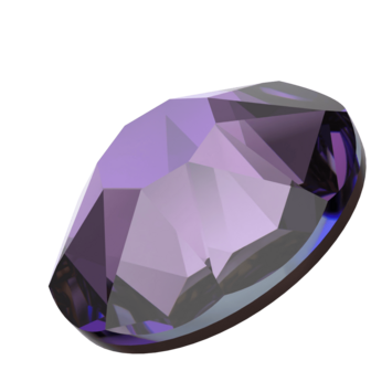 Crystal Heliotrope (001 HEL) SS16 - Swarovski Xirius Rose 2078 Hotfix Flatback per 144 stuks