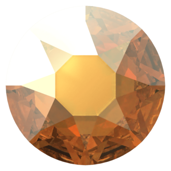 Crystal Metallic Sunshine (001 METSH) SS40 - Swarovski Xirius Rose 2078 Hotfix Flatback per 36 stuks
